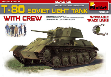T-80 SOVIET LIGHT TANK 1/35