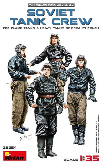 SOVIET TANK CREW 1/35