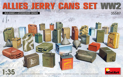 ALLIES JERRY CANS SET WWII 1/35