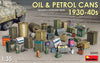 OIL & PETROL CANS 1930-1940 1/35