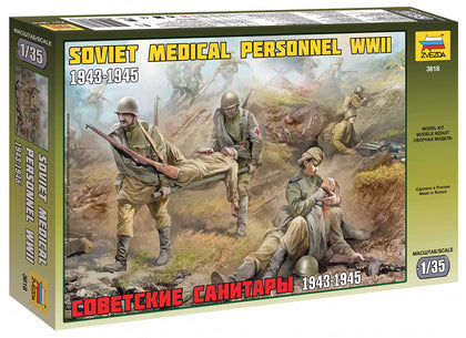 SOVIET MEDICAL PERSONNEL WWII 1943-1945 1/35
