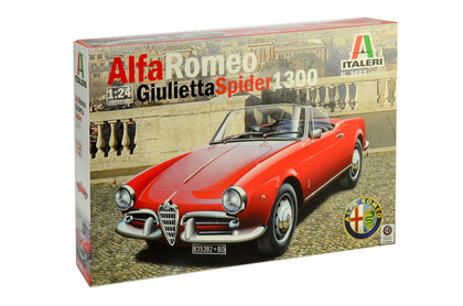 ALFA ROMEO GIULIETTA SPIDER 1300 1/24 LUNGH 16.2 cm