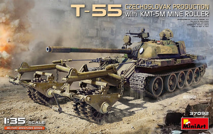 T-55 W/KTM-5M MINE ROLLER 1/35