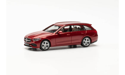 MERCEDES BENZ CLASSE C ROSSO METALLIZZATO 1/87