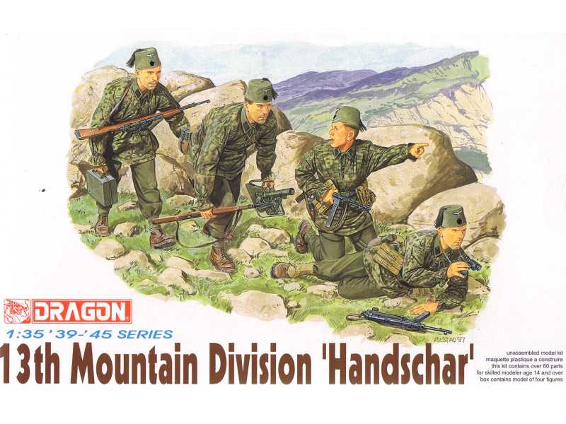 13TH MOUNTAIN DIVISION HANDSCHAR 1/35