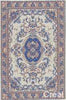 TAPPETO 10X15 cm CREMA/BLU