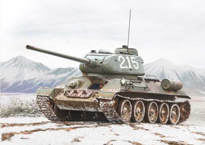 T-34/85 KOREAN WAR 1/35 LUNGH 23.5 cm