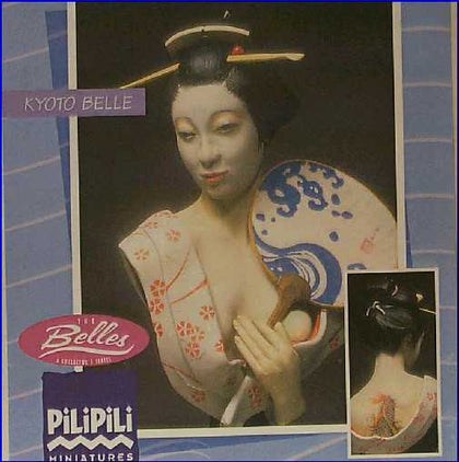 BUSTO GEISHA RESINA 1/9