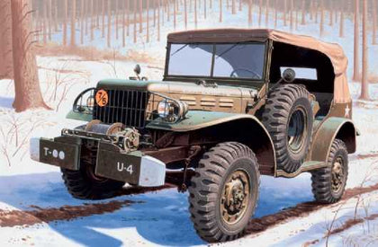 DODGE STAFF CAR WC56 1/35 LUNGH 12 cm