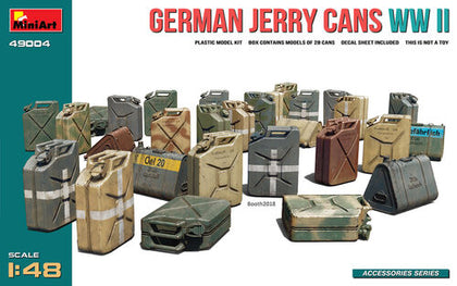 GERMAN JERRY CANS WWII 1/48