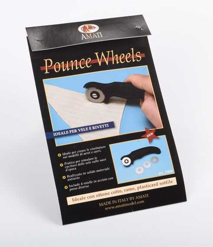 POUNCE WHEELS PER CREARE FINTE RIVETTATURE/CUCITURE