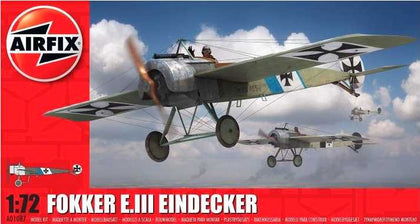 FOKKER E.III EINDECKER 1/72 LUNGH 100 mm