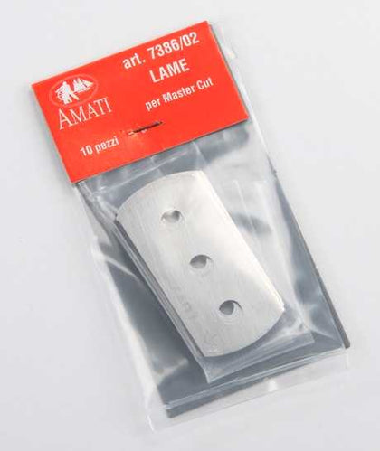 SERIE LAME PER TAGLIERINA MASTER CUT(10 PZ) cadauna