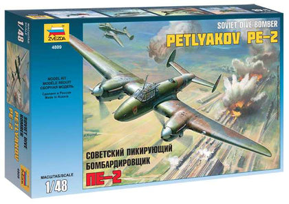 PETLYAKOV PE-2 1/48 LUNGH 25.7 cm