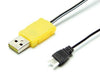 CAVO RICARICA PRESA USB PER LI-PO 3.7V TIPO HUBSAN/RAYLINE