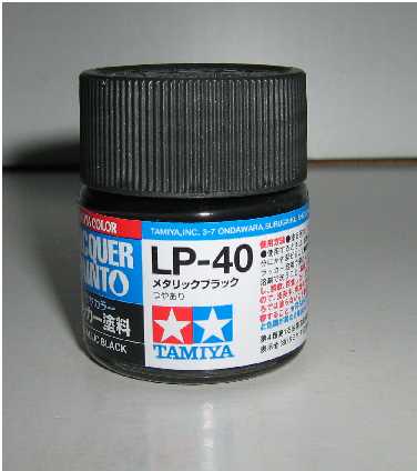 SMALTO NERO METALLIZZATO 10 ML