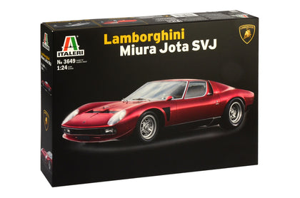 LAMBORGHINI MIURA JOTA SVJ 1/24 LUNGH 18.3 cm