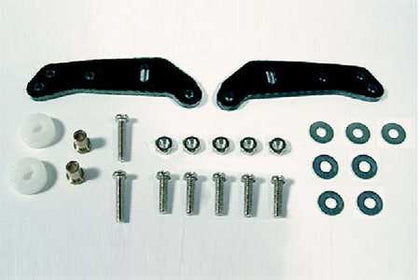 SUPPORTO ESTERNO IN FIBRA PER ROTELLE PER MINI 4WD PRO