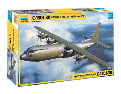 HEAVY TRANSPORT PLANE C-130J-30 1/72 LUNGH 47.8 cm