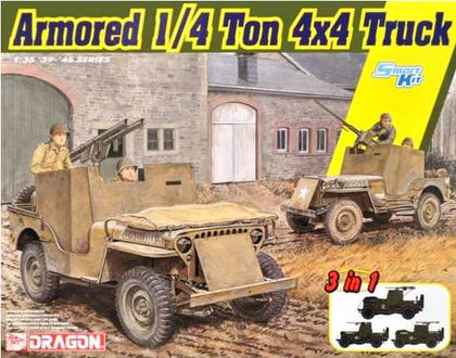 ARMORED 1/4 TON 4X4 TRUCK 1/35