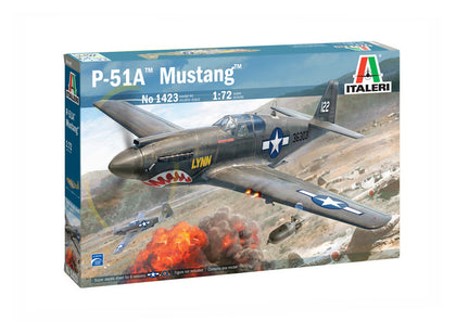 P-51A MUSTANG 1/72 LUNGH 14 cm