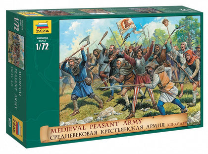 MEDIEVAL PEASANT ARMY 1/72