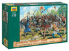 MEDIEVAL PEASANT ARMY 1/72