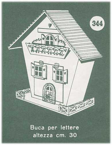 DISEGNO PER TRAFORO BUCA PER LETTERA-CASA