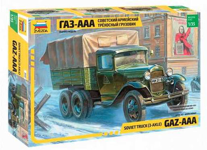 SOVIET TRUCK GAZ-AAA 1/35 LUNGH 14.5 cm