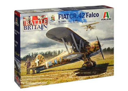 FIAT CR.42 FALCO 1/48 LUNGH 17.3 cm