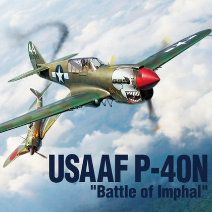 USAAF P-40N BATTLE OF IMPHAL 1/48 LUNGH 210 mm