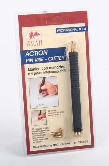 ACTION PIN VISE CON MANDRINO E QUATTRO PINZE