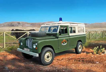 LAND ROVER SERIES III 109 GUARDIA CIVIL 1/35 LUNGH 12.5 cm