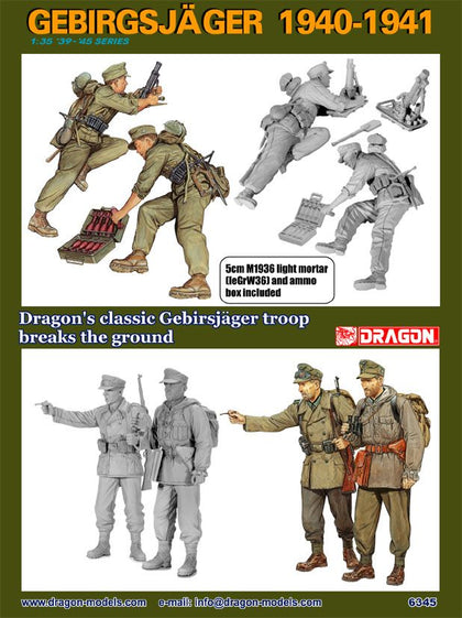 GEBIRGSJAGER 1940-1941 1/35