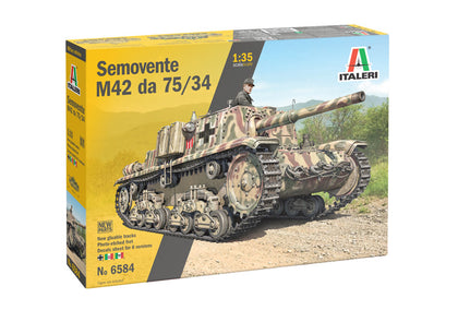SEMOVENTE M42 DA 75/34 1/35 LUNGH 14.4 cm