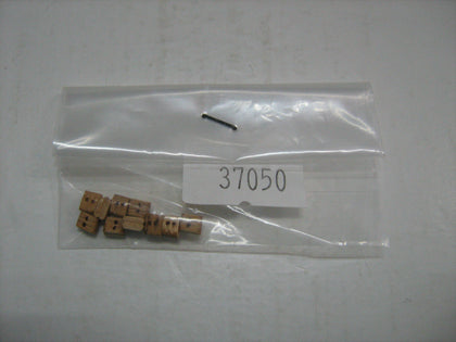 BOZZELLO DI NOCE 3mm 2 FORI 10 pz