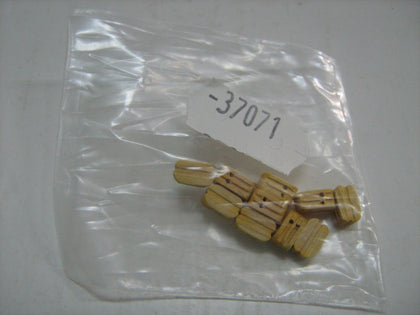 BOZZELLO BOSSO DA MM. 7 A DUE FORI 10 pz