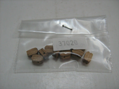 BOZZELLO IN NOCE 7 mm AD 1 FORO 10 pz