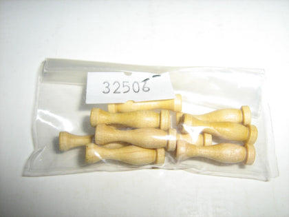 COLONNINA LEGNO BOSSO 18 mm (10 PZ)