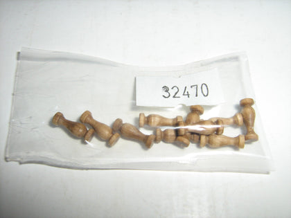 COLONNA SEMPLICE DI NOCE MM.10 (confezione da 10 pz.)