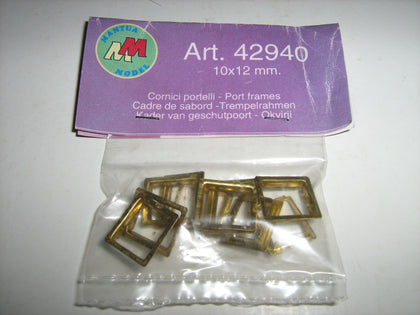 CORNICI PORTELLI OTTONE 10X12 10 pz