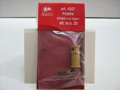 POMPA SEMPLICE IN LEGNO 20 MM