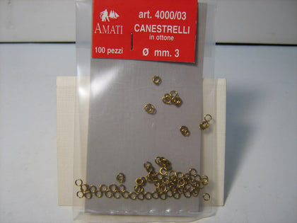 CANESTRELLI 3 mm 100 pz