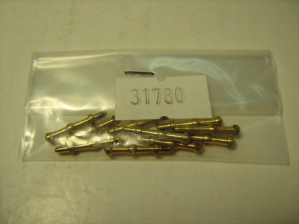 CANDELIERE A DUE FORI 2X10 mm 10 PZ