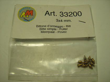 BITTE OTTONE 3X4 mm 10 pz