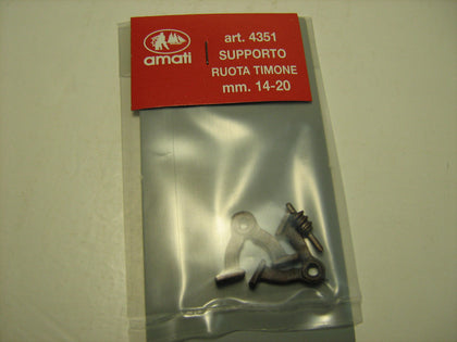 SUPPORTO RUOTA TIMONE 14-20 mm
