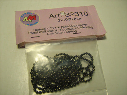 CATENA A PALLINE(BERTOCCI O TROZZE) MM 2X1000