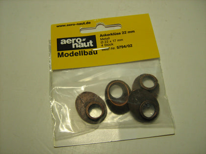 OCCHIO DI CUBIA 22X17 mm 4 PZ