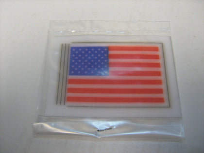 BANDIERA USA TESSUTO 30X45 mm
