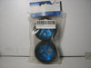 GOMME E CERCHI ALLUMINIO FUORISTRADA 1/10 LARGH.26 mm